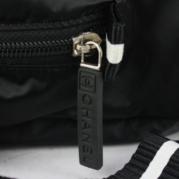 Chanel Black CC Logo Sports Lin Backpack Convertible Tote Bag 5cas928 main image 10